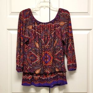 Coco Bianco Print Top
